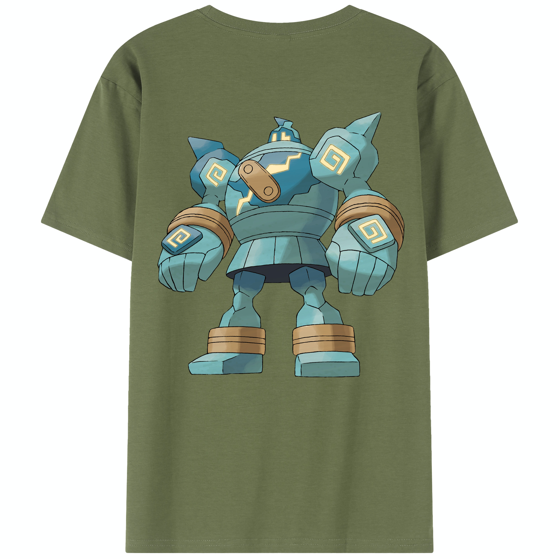 （画像用） ポケットモンスター Pokémon 綿100％半袖Tシャツ（背面プリント）